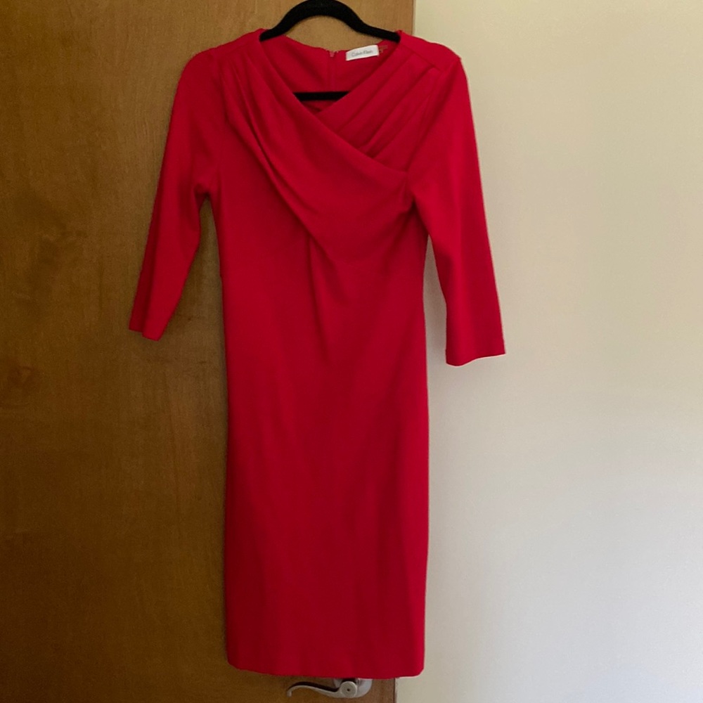 Calvin Klein Red Dress